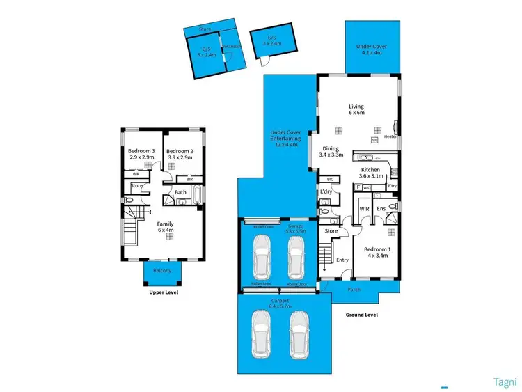 Floorplan of Homely house listing, 13 Middlebrook Court, Woodcroft SA 5162