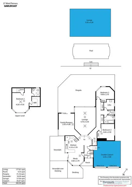 Floorplan of Homely house listing, 27 Ward Terrace, Gawler East SA 5118