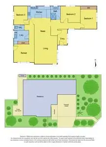 Floorplan of Homely house listing, 20 Vines Road, Hamlyn Heights VIC 3215