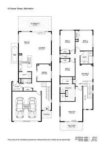 Floorplan of Homely house listing, 16 Keylar Street, Mitchelton QLD 4053