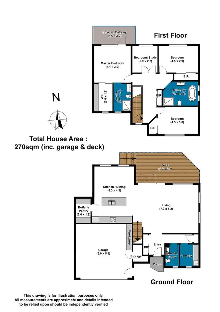 Floorplan of Homely house listing, 3 Thornton Close, Blackmans Bay TAS 7052