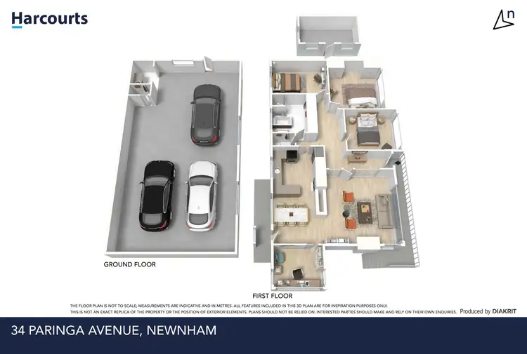 Floorplan of Homely house listing, 34 Paringa Avenue, Newnham TAS 7248