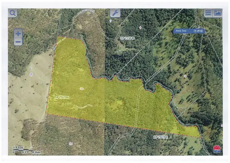 Floorplan of Homely rural property listing, Lot 36 Cells River Road, Yarrowitch NSW 2354