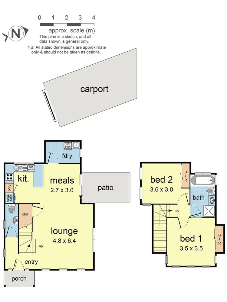 Floorplan of Homely townhouse listing, 9 Kimberley Drive, Chirnside Park VIC 3116