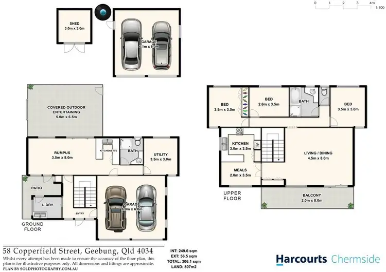 Floorplan of Homely house listing, 58 Copperfield Street, Geebung QLD 4034