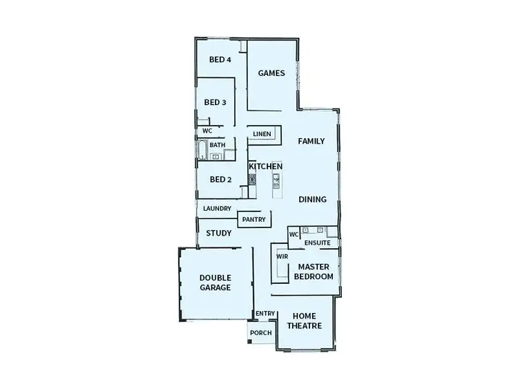 Floorplan of Homely house listing, 24 Chatsworth Drive, Erskine WA 6210
