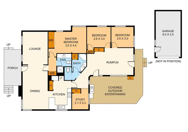 Floorplan of Homely house listing, 1/46 Harcourt Road, Boronia VIC 3155