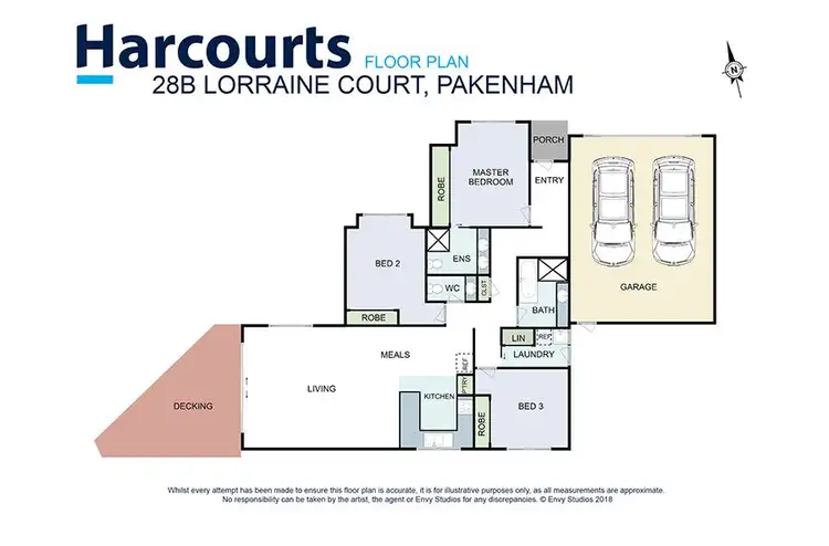 Floorplan of Homely unit listing, 28B Lorraine Court, Pakenham VIC 3810