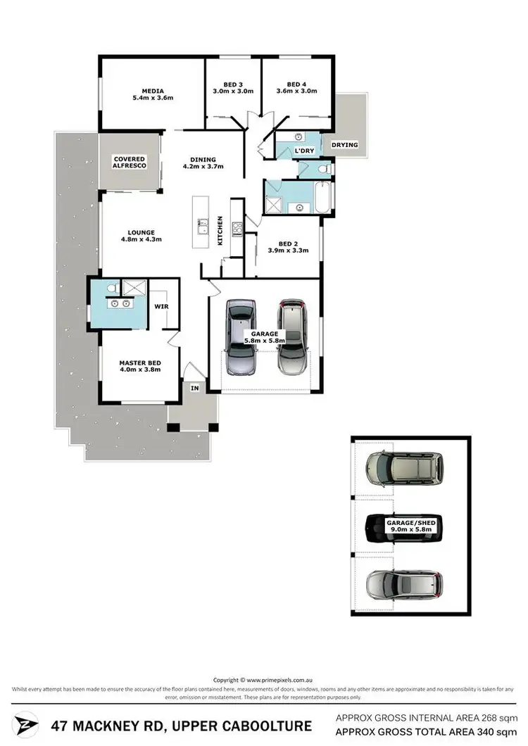 Floorplan of Homely house listing, 47 Mackney Road, Upper Caboolture QLD 4510