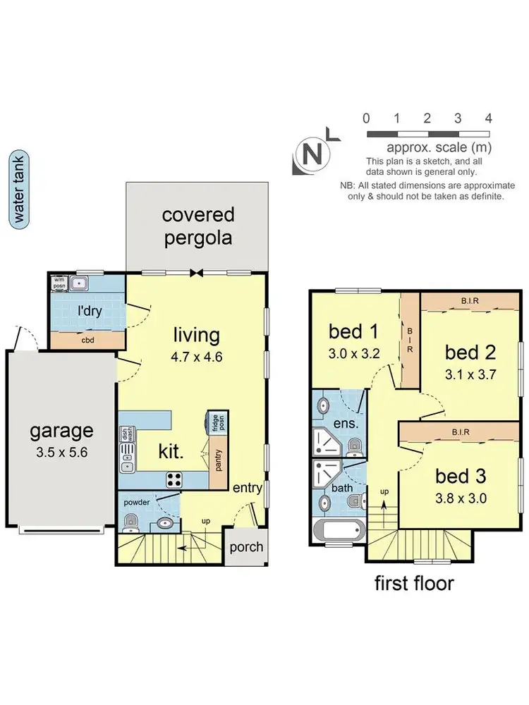 Floorplan of Homely townhouse listing, 4/424 Maroondah Highway, Ringwood East VIC 3135