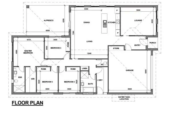 Floorplan of Homely land listing, 34 West Street, Murrumbateman NSW 2582