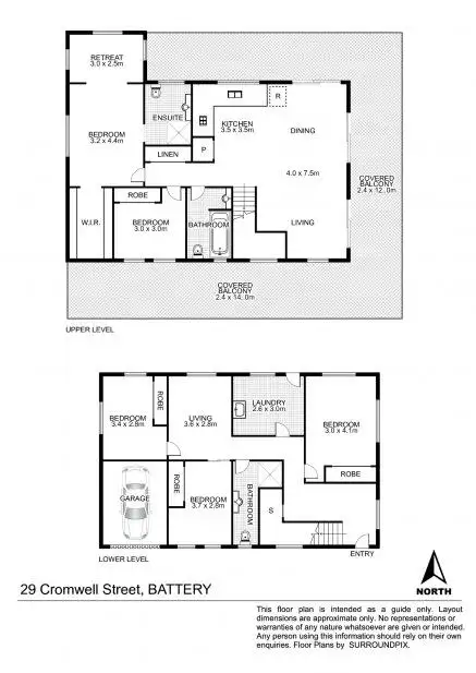 Floorplan of Homely house listing, 29 Cromwell Street, Battery Hill QLD 4551