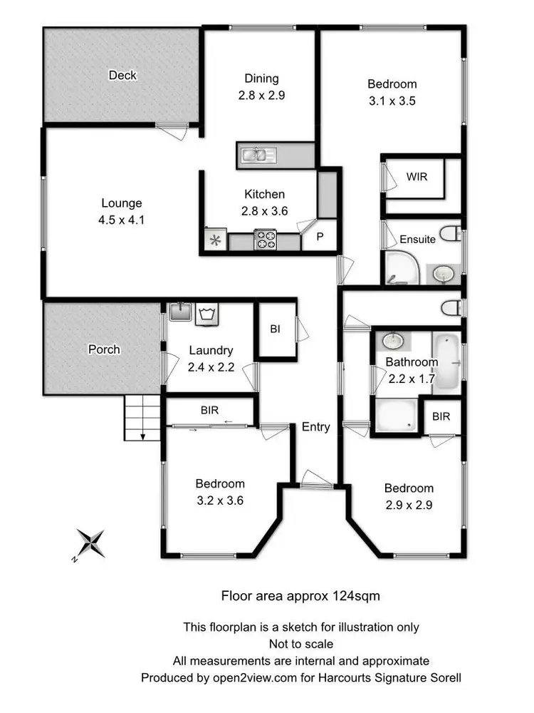 Floorplan of Homely house listing, 19 Pollock Place, Sorell TAS 7172