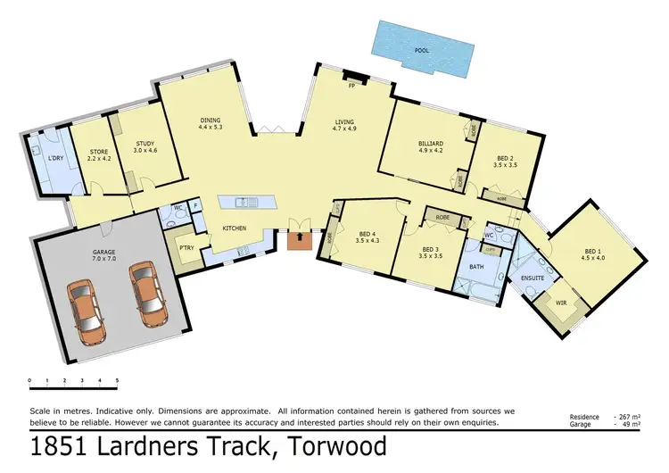 Floorplan of Homely rural property listing, 1851 Lardners Track, Lardner VIC 3821
