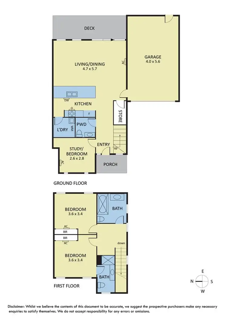 Floorplan of Homely townhouse listing, 5/11 Cherry Grove, Donvale VIC 3111