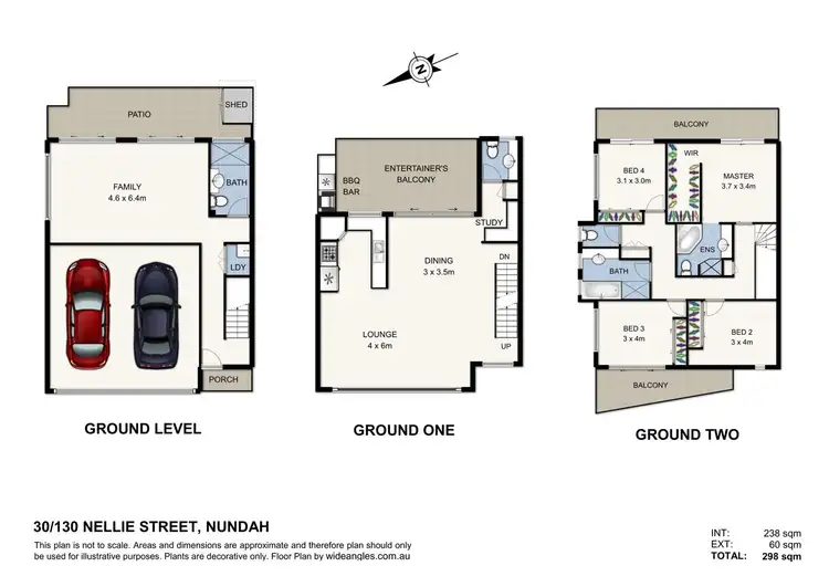 Floorplan of Homely townhouse listing, 30/132 Nellie Street, Nundah QLD 4012