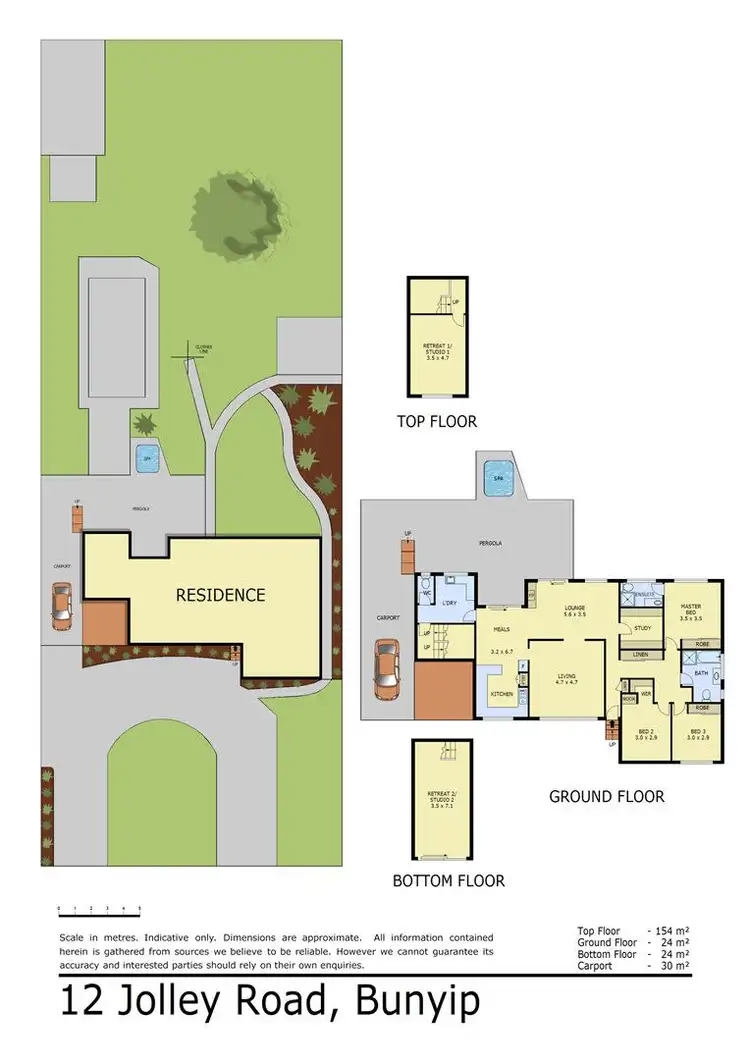 Floorplan of Homely house listing, 12 Jolley Road, Bunyip VIC 3815