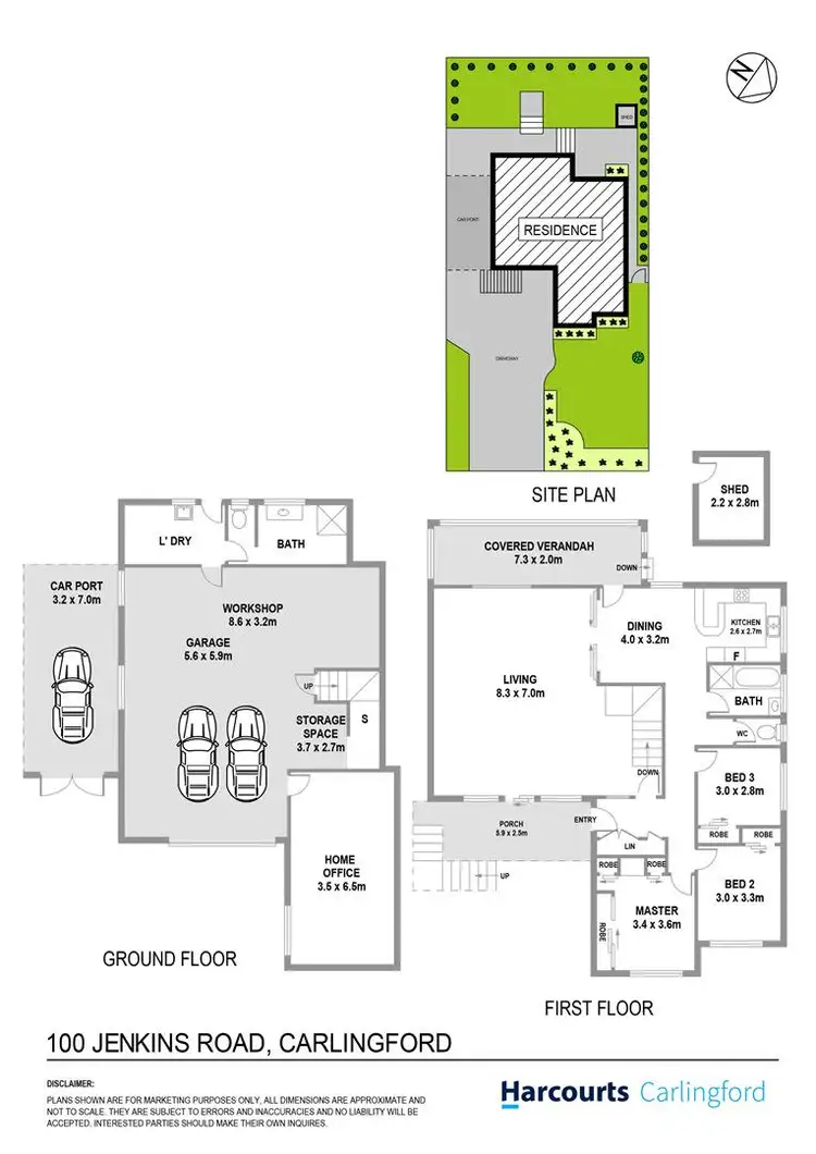 Floorplan of Homely house listing, 100 Jenkins Road, Carlingford NSW 2118