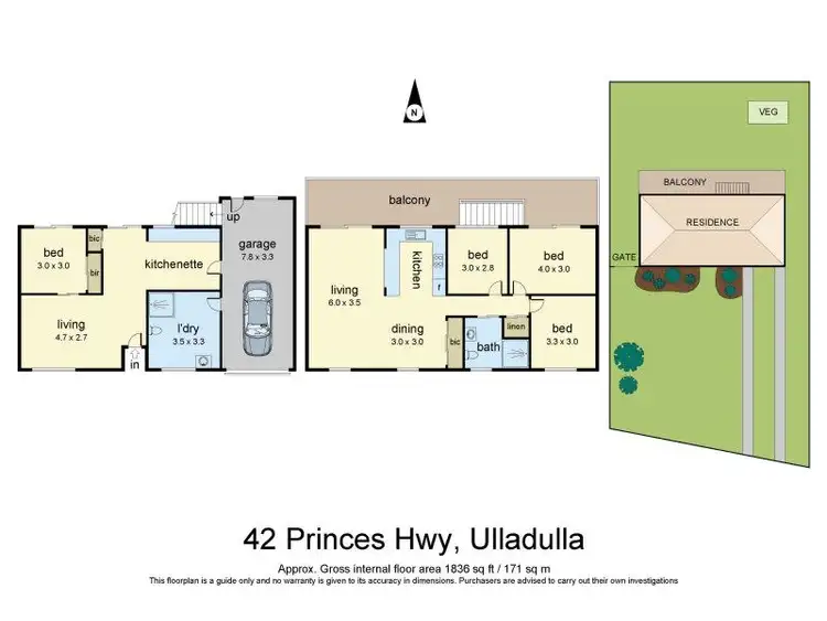Floorplan of Homely house listing, 42 Princes Highway, Ulladulla NSW 2539