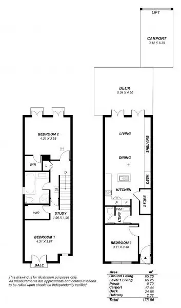 Floorplan of Homely house listing, 93A Beulah Road, Norwood SA 5067