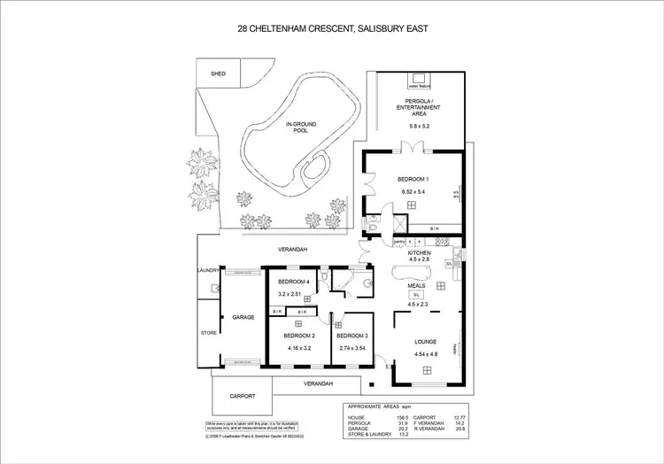 Floorplan of Homely house listing, 28 Cheltenham Crescent, Salisbury East SA 5109