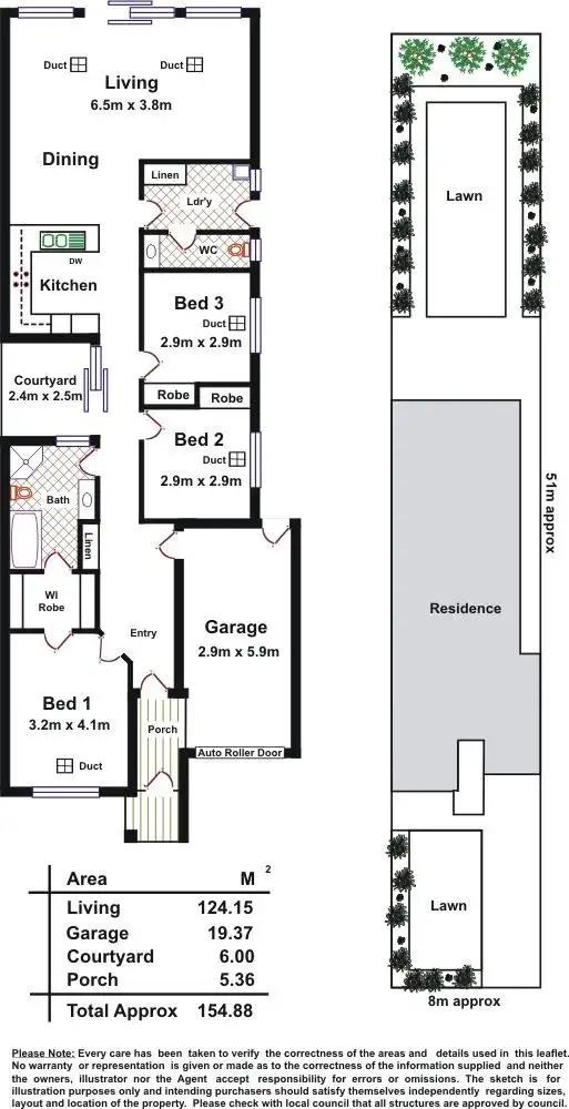 Floorplan of Homely house listing, 21B Flinders Road, Hillcrest SA 5086