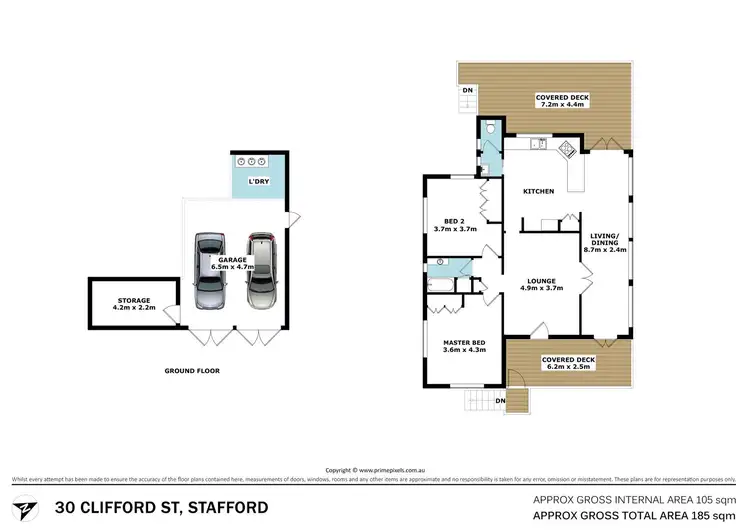 Floorplan of Homely house listing, 30 Clifford Street, Stafford QLD 4053