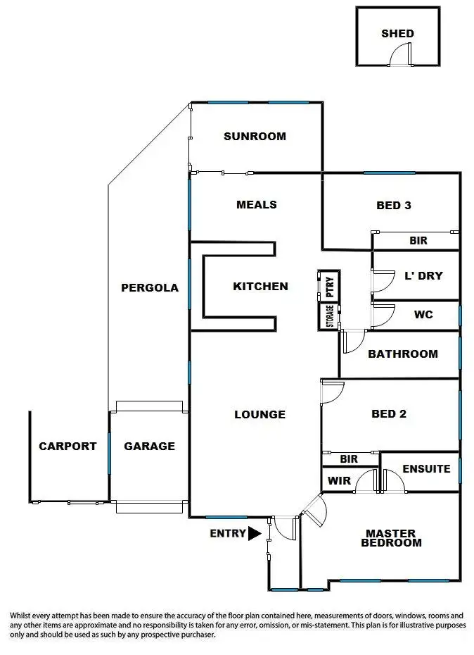Floorplan of Homely house listing, 117 Hayfield road, Roxburgh Park VIC 3064