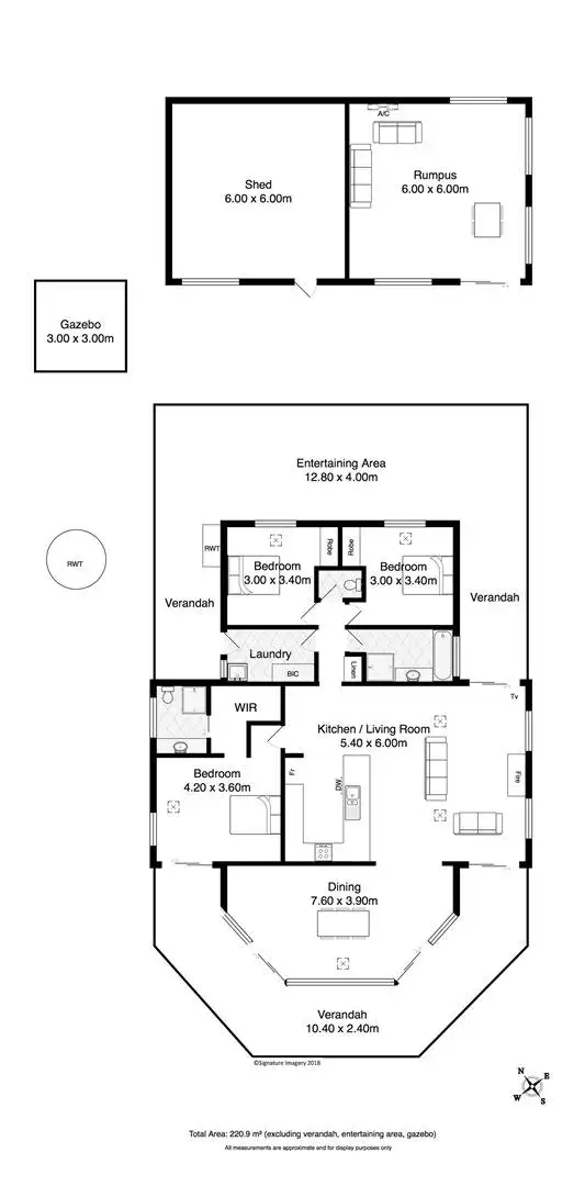 Floorplan of Homely house listing, 56 Island View Drive, Clayton Bay SA 5256
