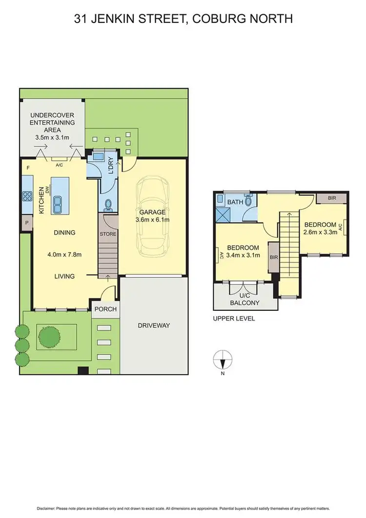 Floorplan of Homely house listing, 31 Jenkin Street, Coburg VIC 3058