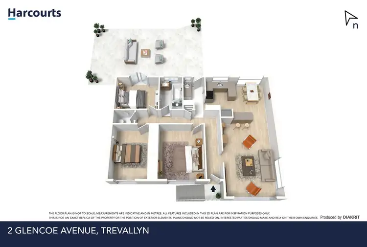 Floorplan of Homely house listing, 2 Glencoe Avenue, Trevallyn TAS 7250