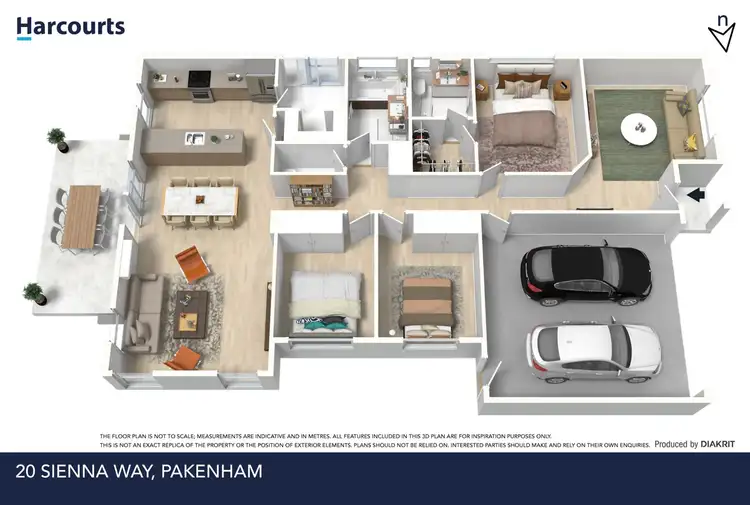 Floorplan of Homely house listing, 20 Sienna Way, Pakenham VIC 3810