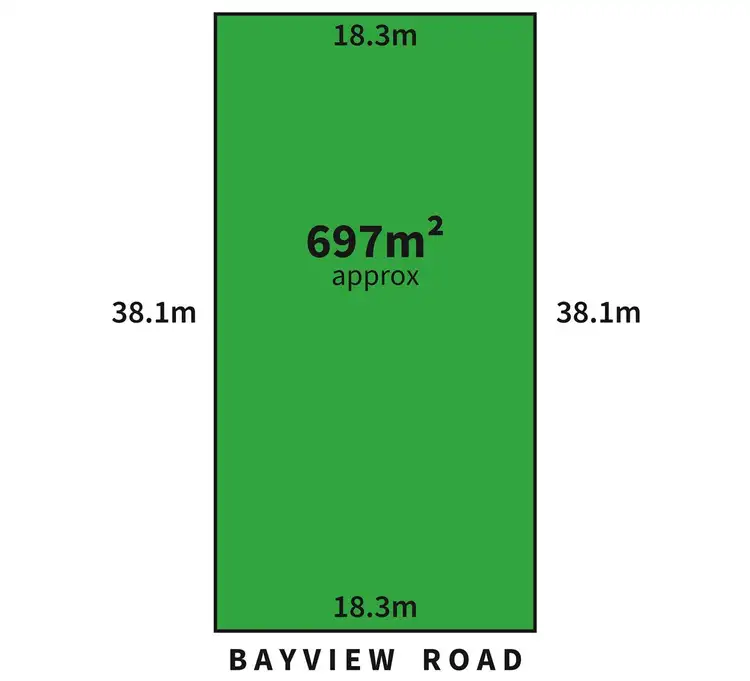 Floorplan of Homely land listing, 53 Bayview Road, Vivonne Bay SA 5223
