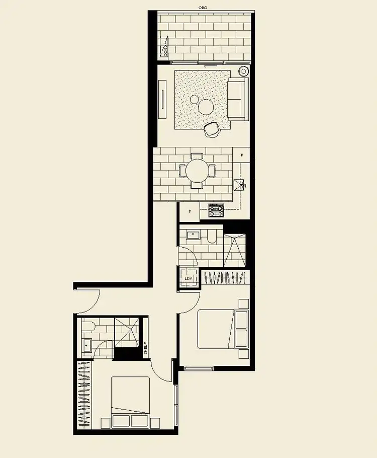 Floorplan of Homely apartment listing, 111/710 Station St, Box Hill VIC 3128
