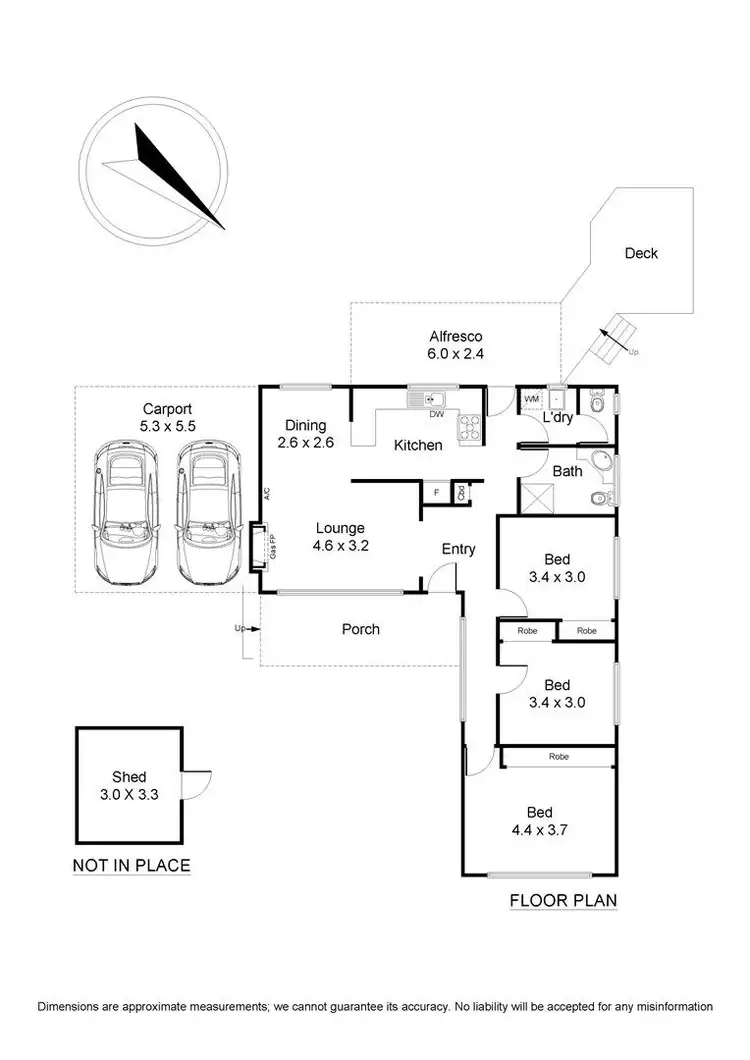 Floorplan of Homely house listing, 1/8 Lemon Grove, Bayswater VIC 3153