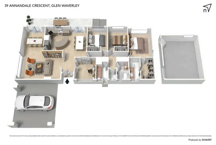 Floorplan of Homely house listing, 39 Annandale Crescent, Glen Waverley VIC 3150