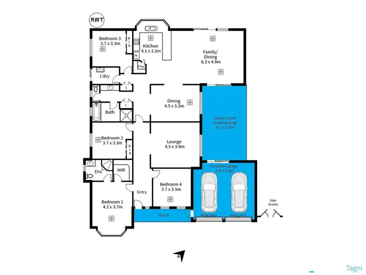 Floorplan of Homely house listing, 10 Chardonnay Boulevard, Reynella SA 5161