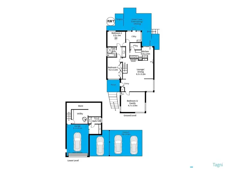 Floorplan of Homely house listing, 3 Arthur Street, Darlington SA 5047