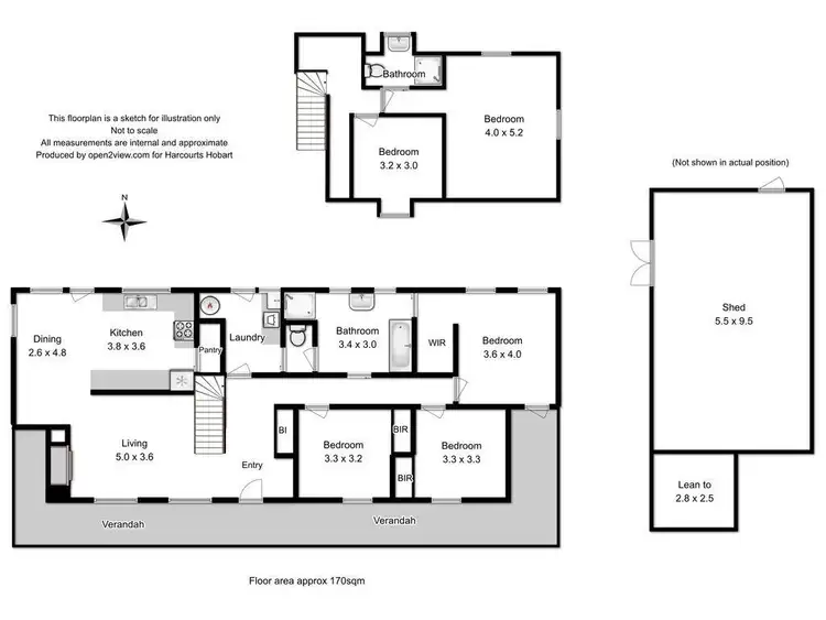Floorplan of Homely house listing, 67 Allambie Road, Orielton TAS 7172