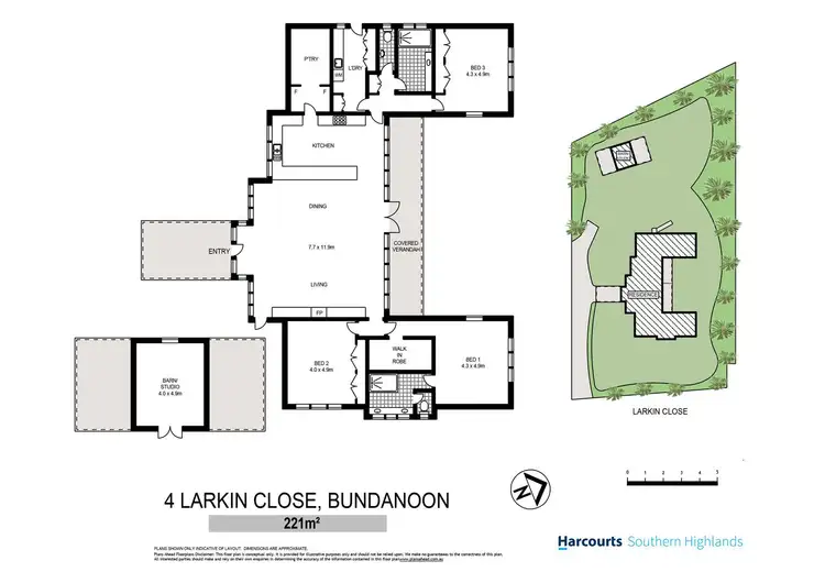 Floorplan of Homely house listing, 4 Larkin Close, Bundanoon NSW 2578