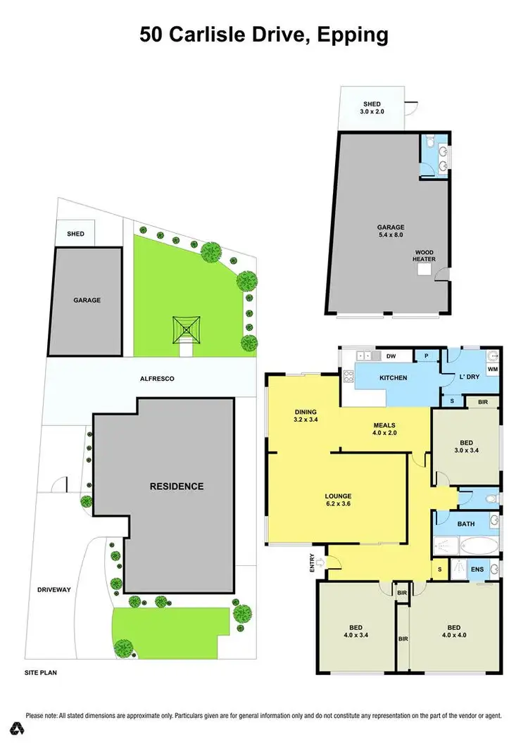 Floorplan of Homely house listing, 50 Carlisle Drive, Epping VIC 3076