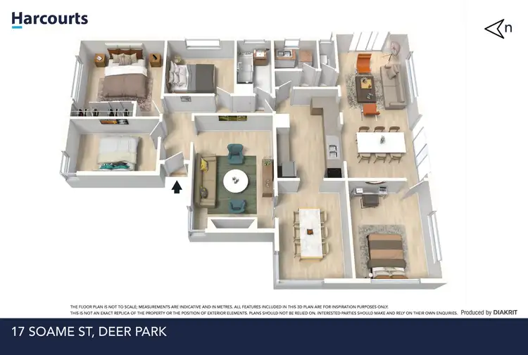 Floorplan of Homely house listing, 17 Soame Street, Deer Park VIC 3023