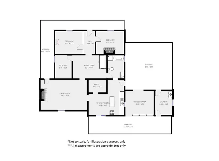 Floorplan of Homely rural property listing, 272 Quarry Road, Curramulka SA 5580