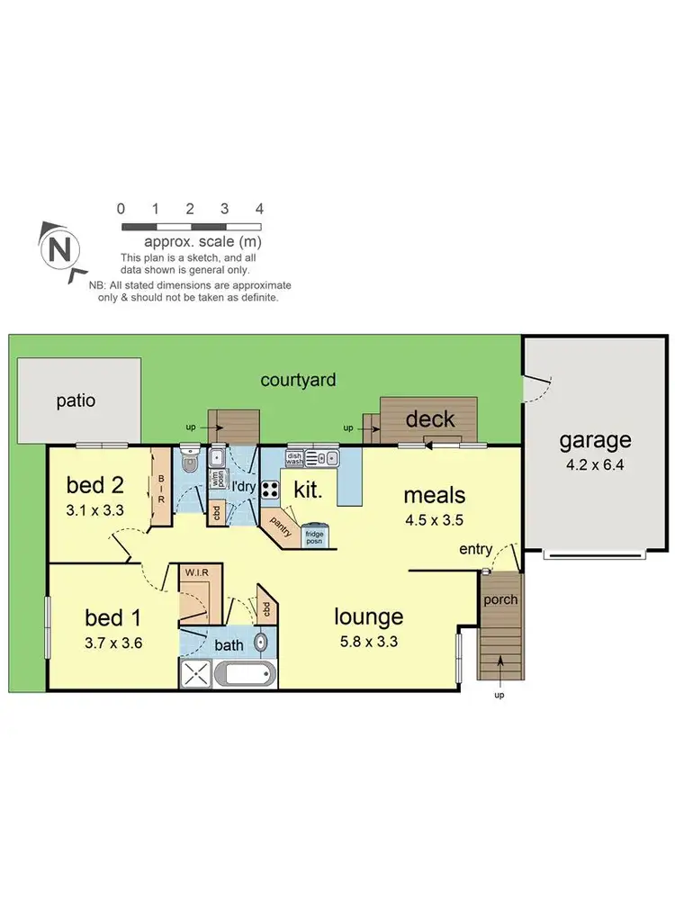 Floorplan of Homely unit listing, 3/10 Clyde Street, Lilydale VIC 3140