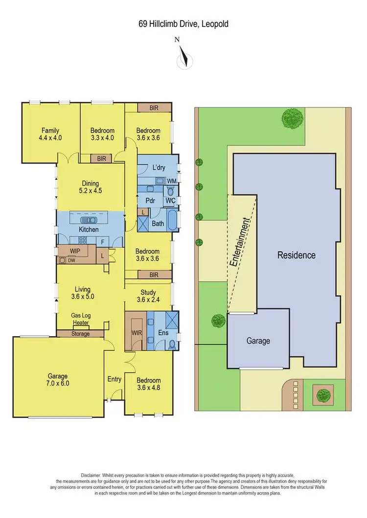 Floorplan of Homely house listing, 69 Hillclimb Drive, Leopold VIC 3224