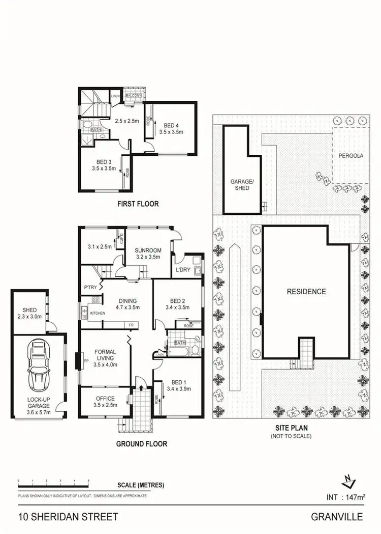Floorplan of Homely house listing, 10 Sheridan Street, Granville NSW 2142