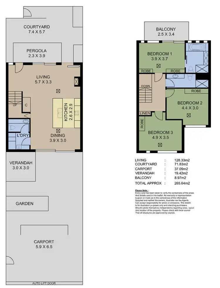 Floorplan of Homely house listing, 12 Pilla Avenue, New Port SA 5015