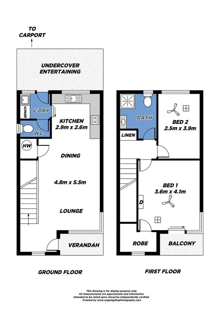 Floorplan of Homely apartment listing, 2/18 Merrilli Place, Port Elliot SA 5212