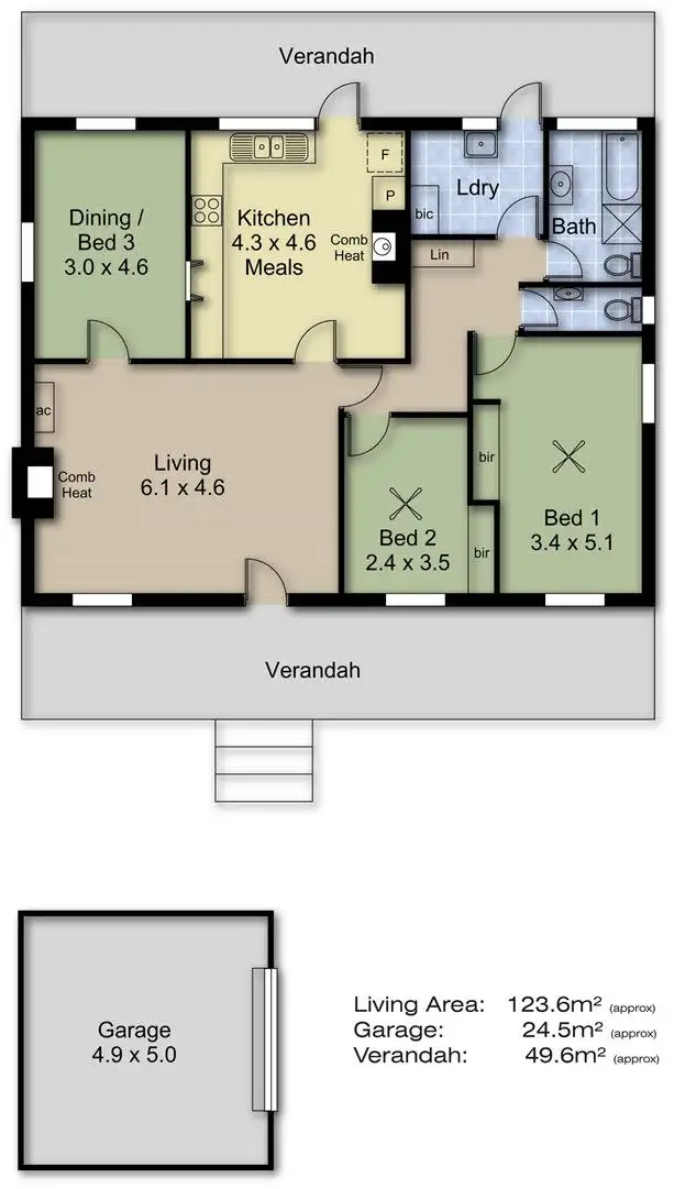 Floorplan of Homely house listing, 554 Mount Barker Road, Bridgewater SA 5155