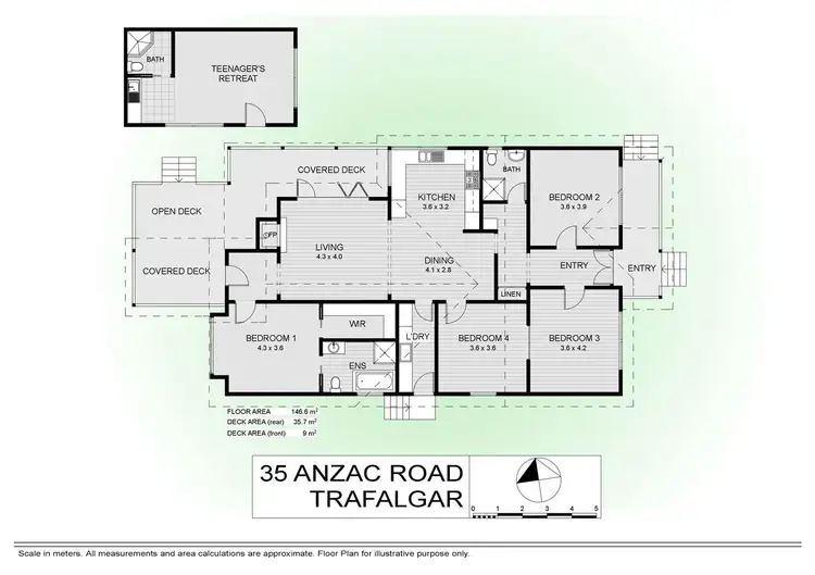 Floorplan of Homely house listing, 35 Anzac Road, Trafalgar VIC 3824